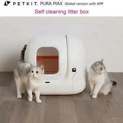 Petkit-Caja De Arena Para Gatos PURA MAX, Inteligente, Grande, Con Aplicación De Autolimpieza Automática, Versión Global