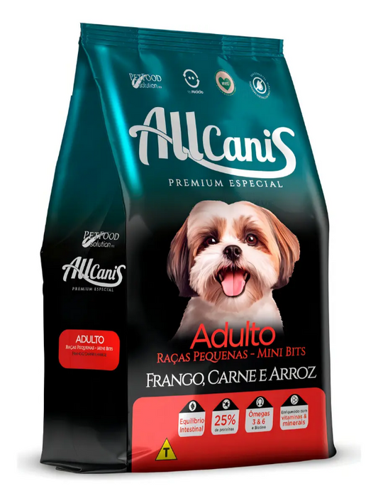 ALLCANIS ADULTO RACAS PEQ. MINI BITS 15KG