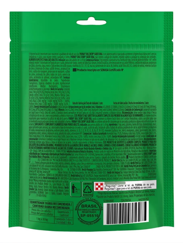 DOG CHOW ORAL PEQUENO 45g