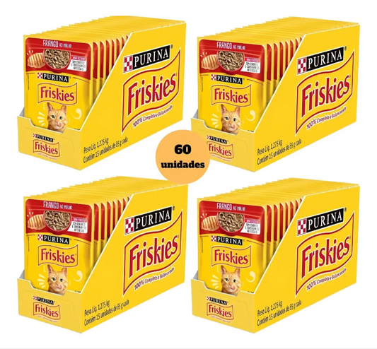 FRISKIES FRANGO AO MOLHO 60un