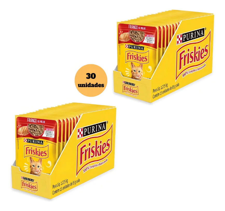 FRISKIES FRANGO AO MOLHO 30un