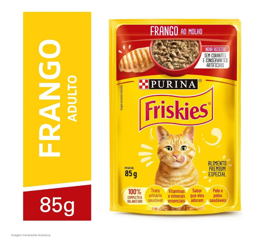 FRISKIES FRANGO AO MOLHO 60un