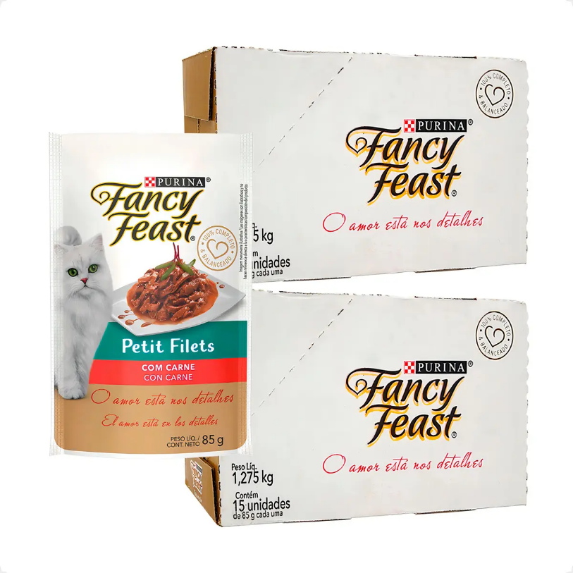 FANCY FEAST PETIT FILET CARNE 30un