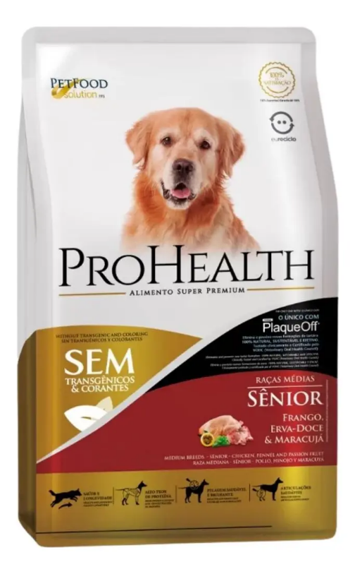 PROHEALTH CAES RACAS MEDIAS SENIOR 2,5KG