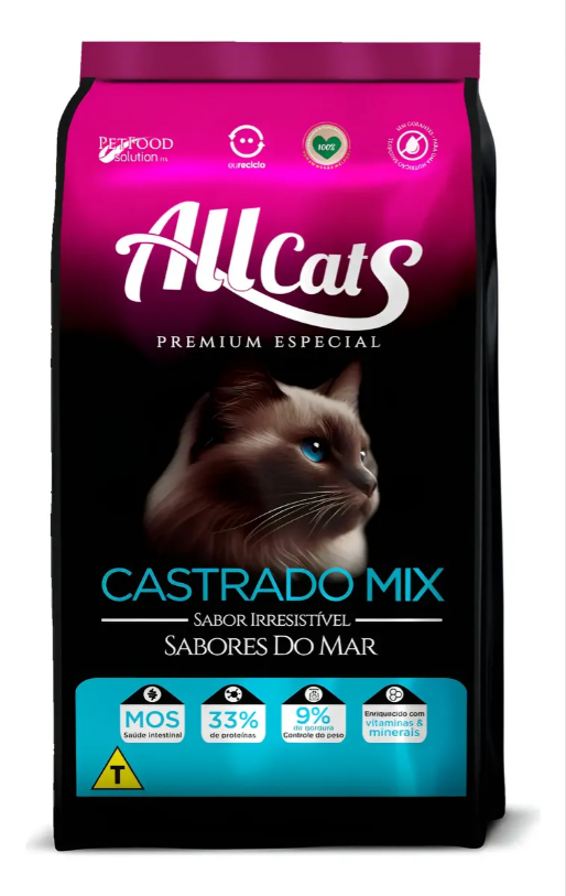 ALLCATS CASTRADOS MIX 10,1KG