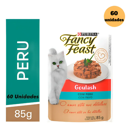 FANCY FEAST GOULASH PERU 60un