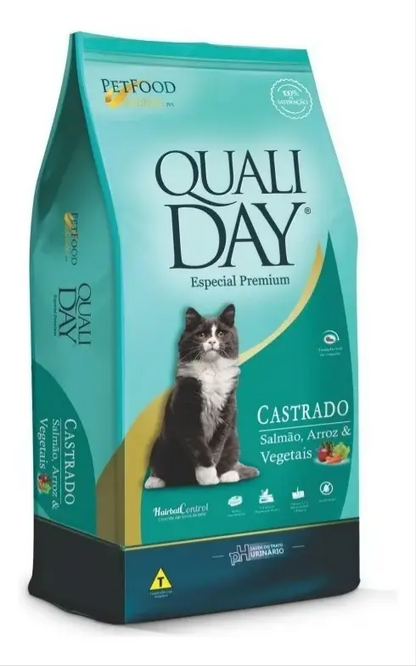 QUALIDAY GATO AD SALMÃO 2,5KG