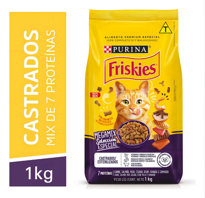 FRISKIES MEGAMIX CASTRADOS 1KG