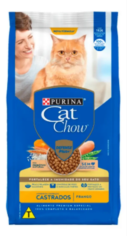 CAT CHOW CASTRADOS FRANGO 1KG