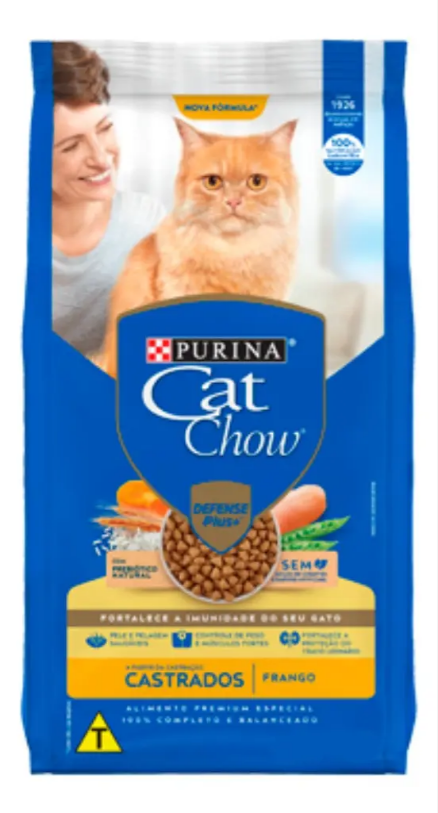 CAT CHOW CASTRADOS FRANGO 1KG