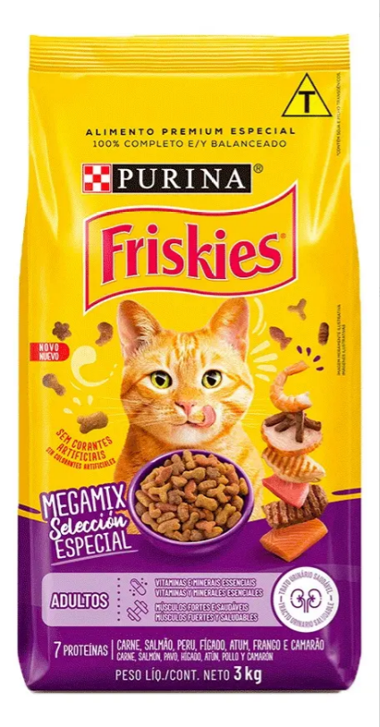 FRISKIES MEGAMIX ADULTO 3KG
