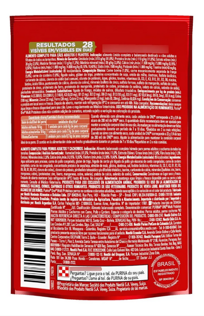 ONE CAES CARNE MULTI PROTEINA ADLT E FILH 60un