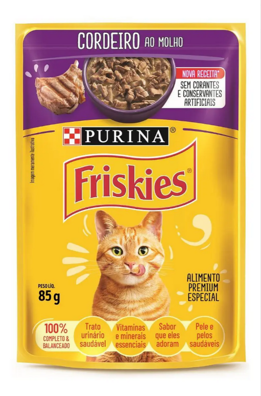 FRISKIES CORDEIRO AO MOLHO 15un