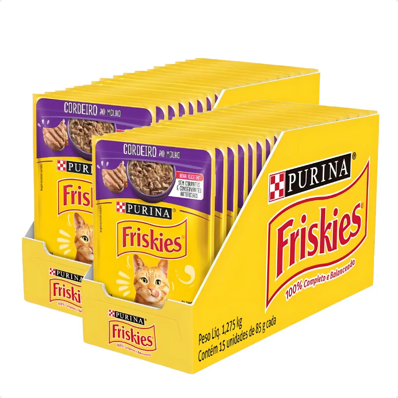 FRISKIES CORDEIRO AO MOLHO 30un