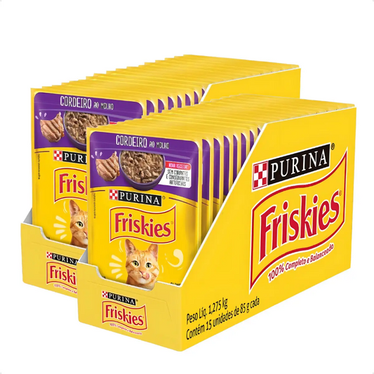FRISKIES CORDEIRO AO MOLHO 30un