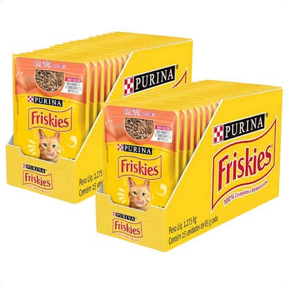 FRISKIES SALMAO AO MOLHO 30un