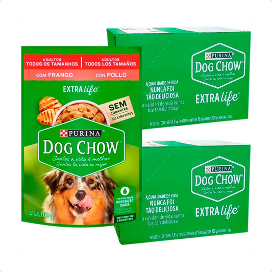 DOG CHOW ADLT TDTM FRANGO 30un