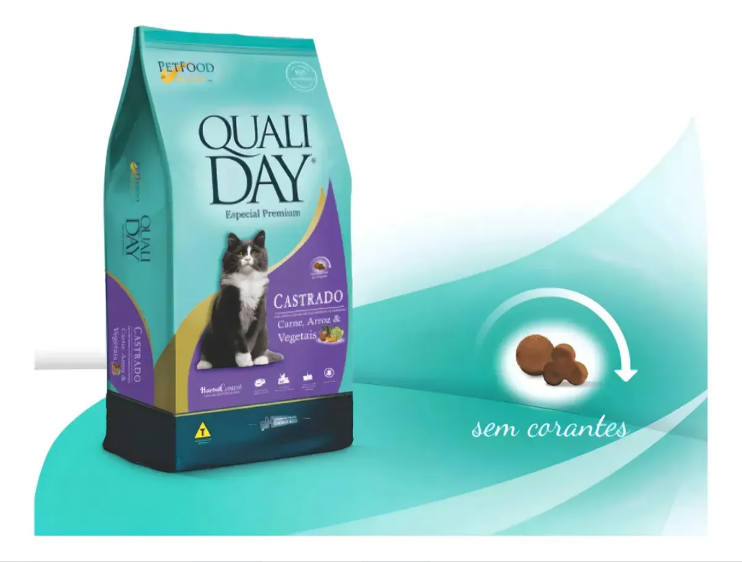QUALIDAY CAT CARNE CASTRADO 1KG