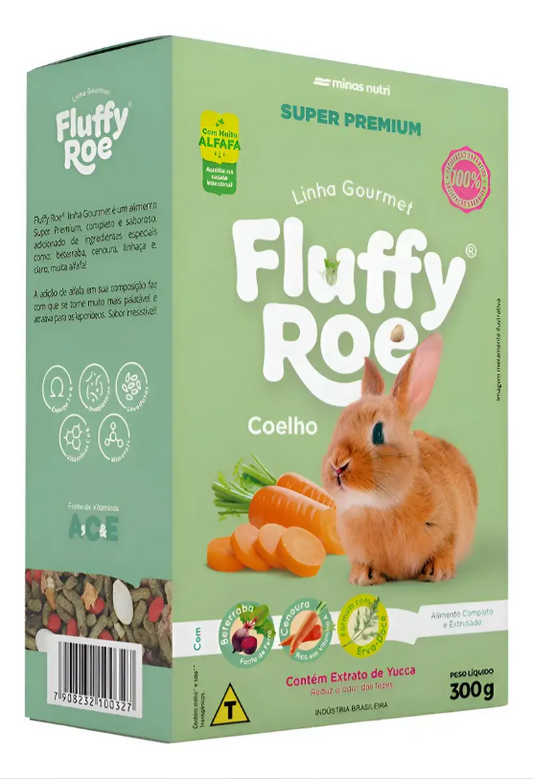 FLUFFY ROE COELHO GOURMET 300G