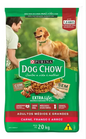 DOG CHOW  ADULTO MED & GDE CAR/FRG/ARZ 20KG