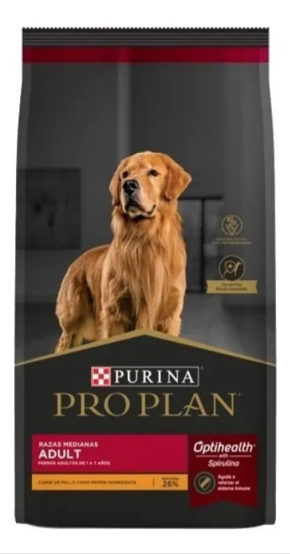 PRO PLAN ADULT RAÇA MEDIA 15KG