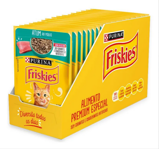 FRISKIES ATUM AO MOLHO 15un