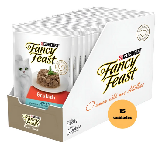 FANCY FEAST GOULASH PERU 15un