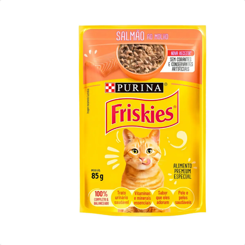 FRISKIES SALMAO AO MOLHO 30un