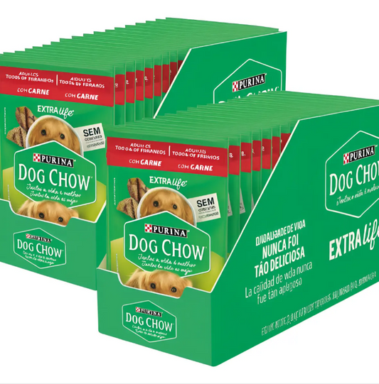 DOG CHOW ADLT TDTM CARNE 30un