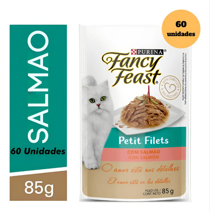 FANCY FEAST PETIT FILET SALMAO 60un
