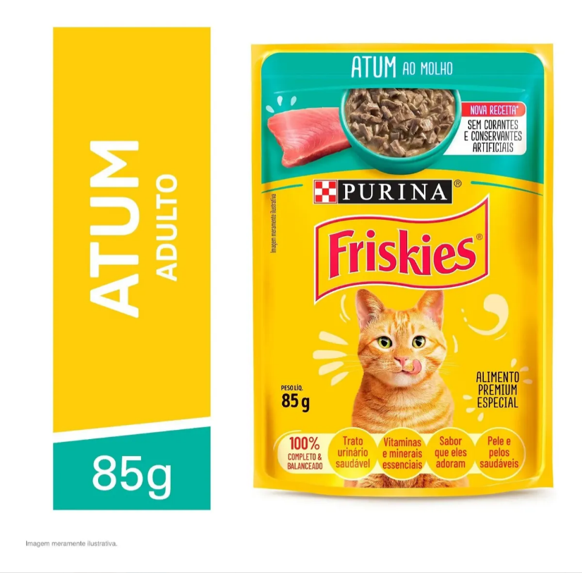 FRISKIES ATUM AO MOLHO 30un