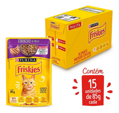 FRISKIES CORDEIRO AO MOLHO 15un