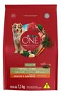 ONE CÃO ADULTO MÉDIOS E GRANDES FRANGO & CARNE 7,5KG