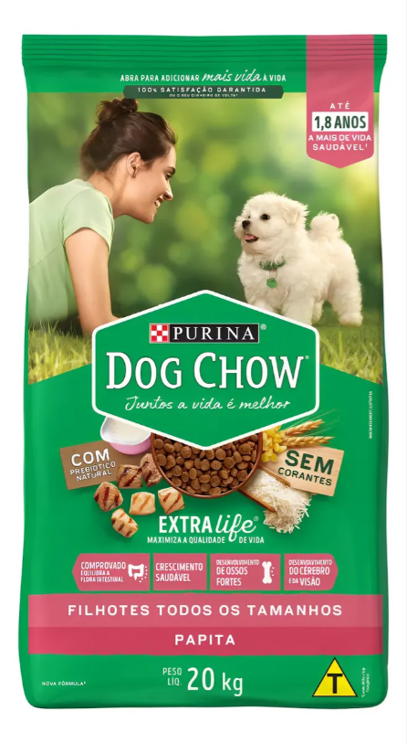DOG CHOW PAPITA CAR/FRG/ARZ 20KG