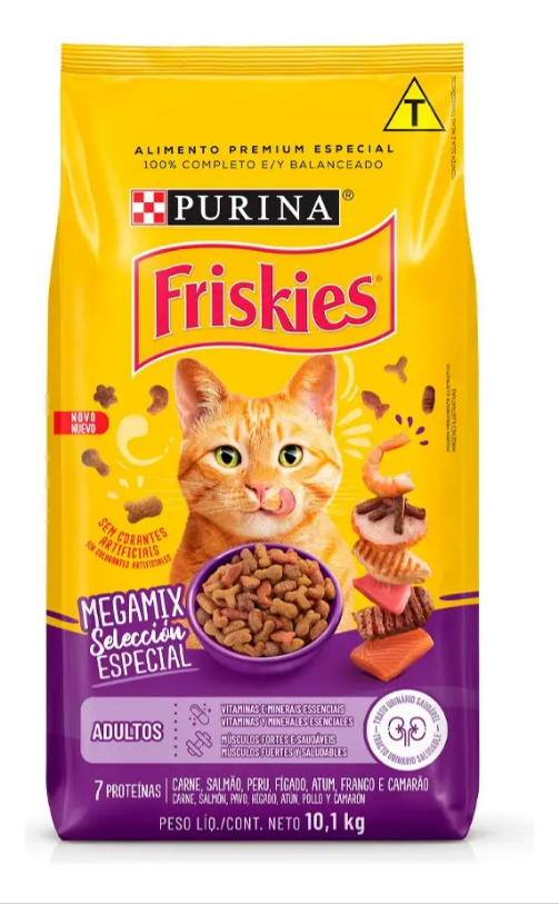 FRISKIES MEGAMIX ADULTO 10,1KG