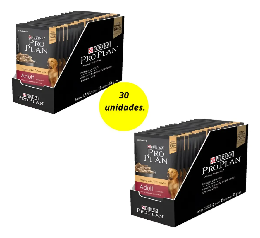 PRO PLAN ADULTO POLLO/FRANGO 30un