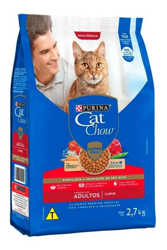 CAT CHOW ADULTOS CARNE 10,1KG