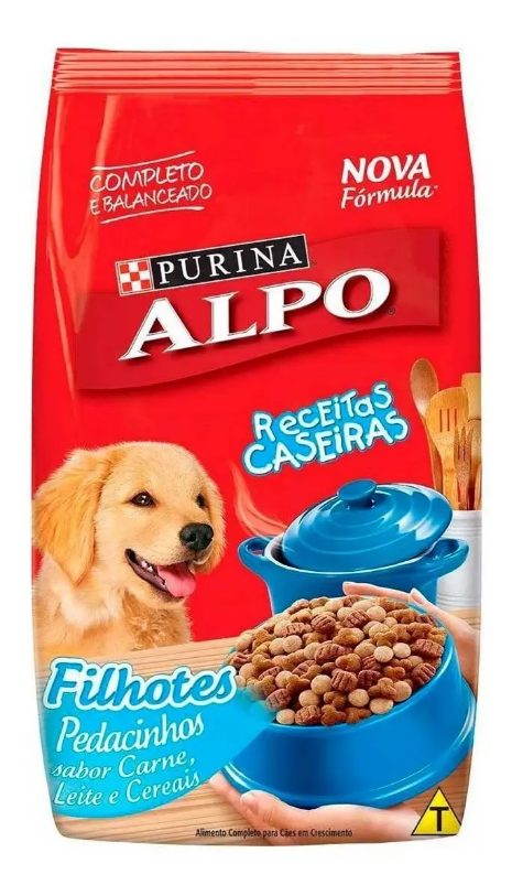 ALPO RECEITA CASEIRA FILHOTES CARNE 10,1kg