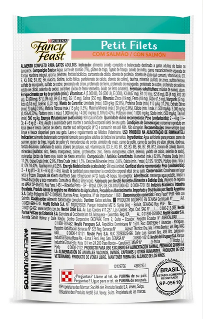 FANCY FEAST PETIT FILET SALMAO 60un