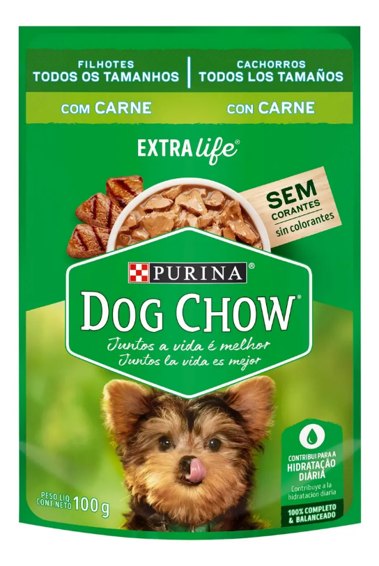 DOG CHOW FILH TDTM CARNE 60un