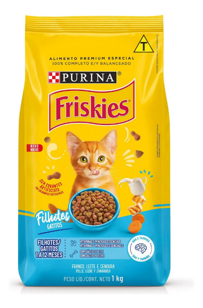 Ração Friskies Gatos Filhotes Frango 1 kg