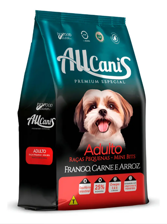 ALLCANIS ADULTO RACAS PEQ. MINI BITS 2,5KG