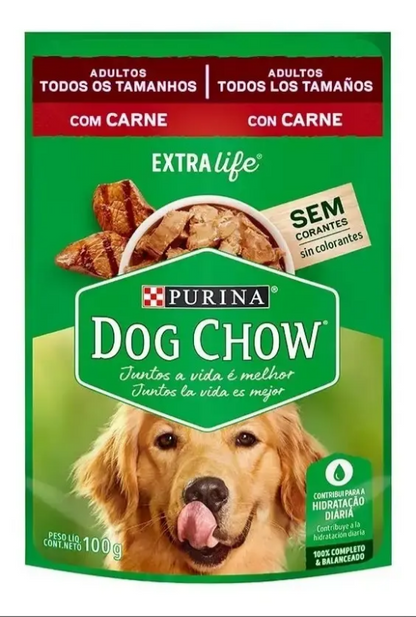 DOG CHOW ADLT TDTM CARNE 15un