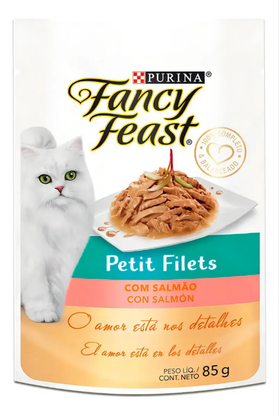 FANCY FEAST PETIT FILET SALMAO 30un