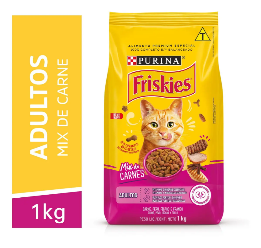 FRISKIES MIX CARNE ADULTO 1KG