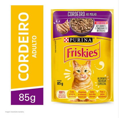 FRISKIES CORDEIRO AO MOLHO 60un