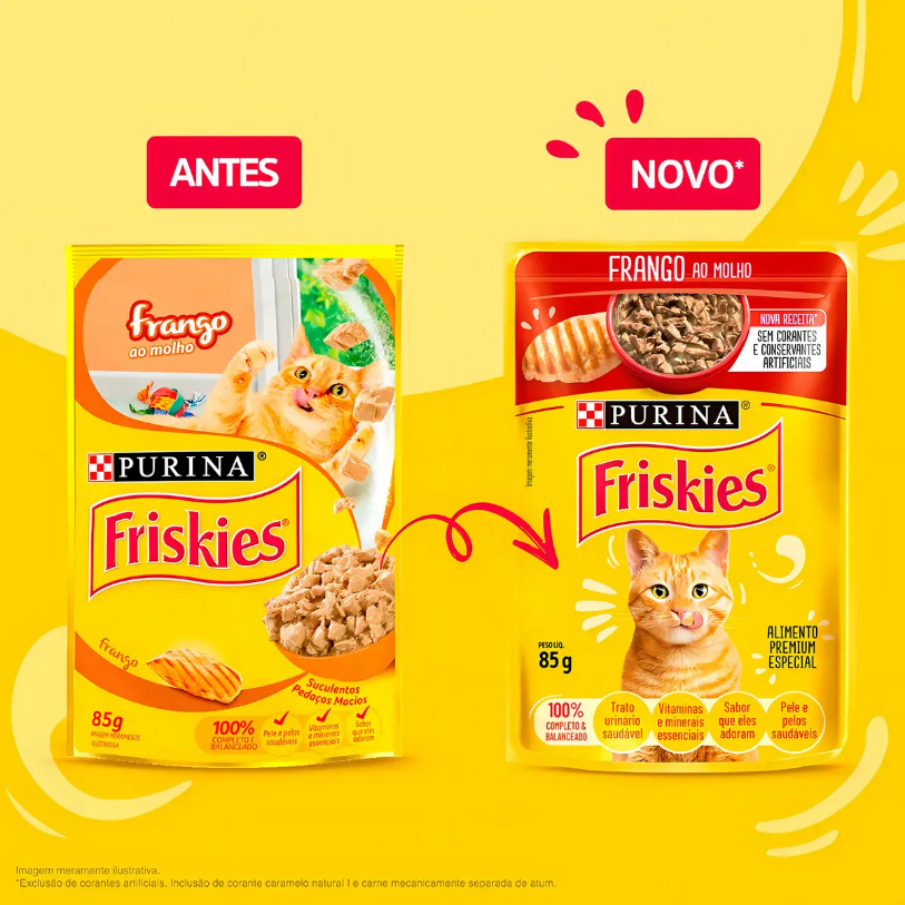 FRISKIES FRANGO AO MOLHO 15un