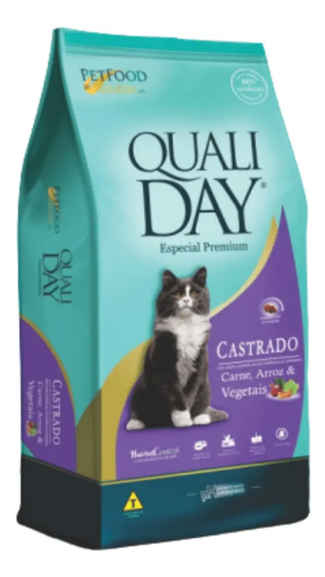 QUALIDAY GATO CASTRADO CARNE 2,5KG
