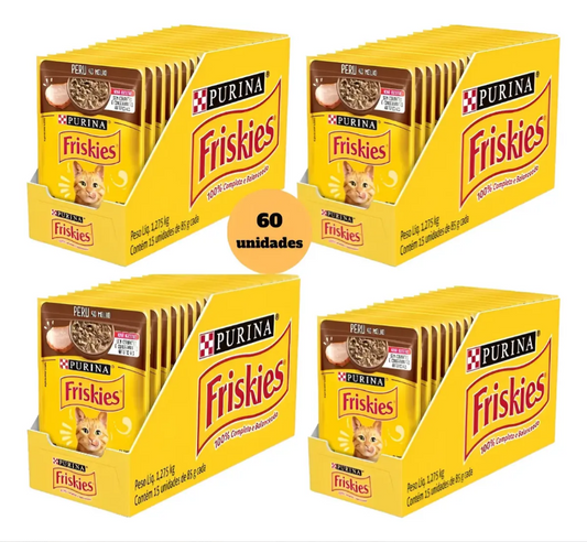 FRISKIES PERU AO MOLHO 60un