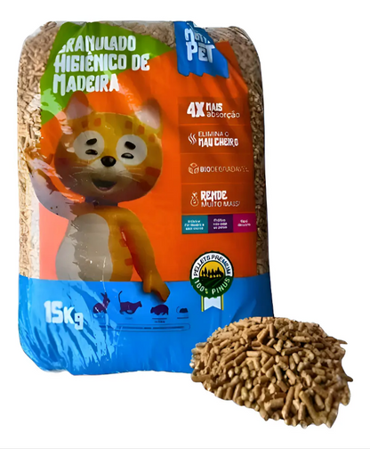 PELLETS DE MADEIRA 15KG